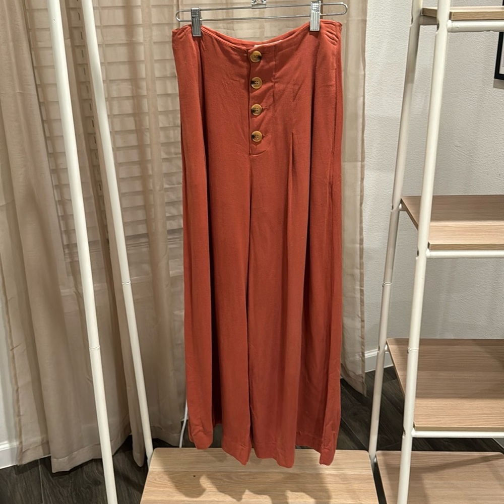 Roolee High Waist Flowy Pants (Size S)